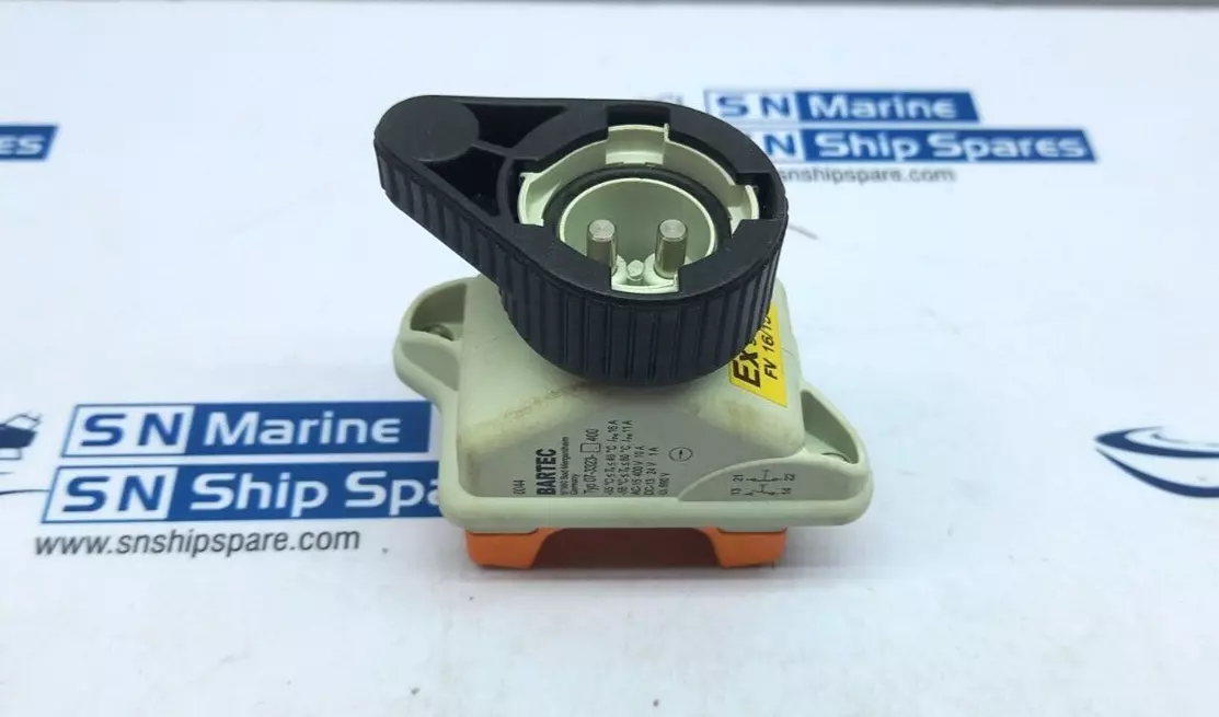 MÓDULO DE INTERRUPTOR PULSADOR BARTEC 07-3323-4400 CA-15 400 V 10 A CC-13 24 V 1 A