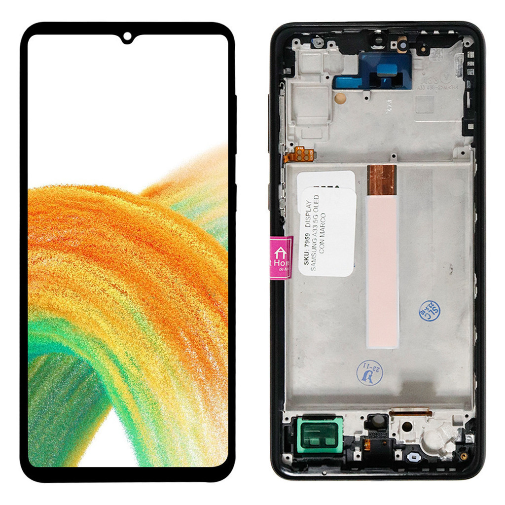 DISPLAY SAMSUNG A33 5G OLED CON MARCO