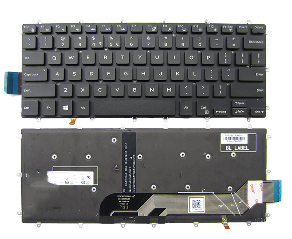 Backlit Keyboard for Dell Latitude 3379 3490 Laptop 602M5 Genuine