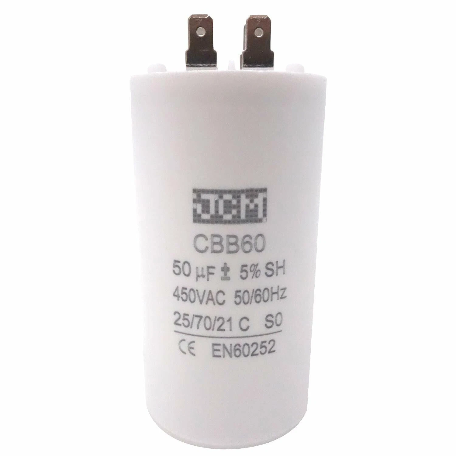 MOTOR RUN CAPACITOR 450V AC  | JCM | CBB60 25/70/21
