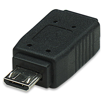 ADAPTADOR USB MANHATTAN MINI B HEMBRA - MICRO B MACHO 322492