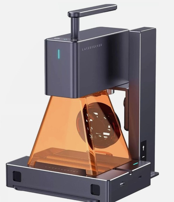 LaserPecker LP2 Portable Diode Laser Engraver Cutter With Rotary Roller 600mm/s