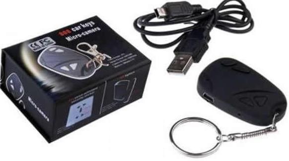 Llavero espía tipo control de auto, usb, micro sd, audio y video, fotografias