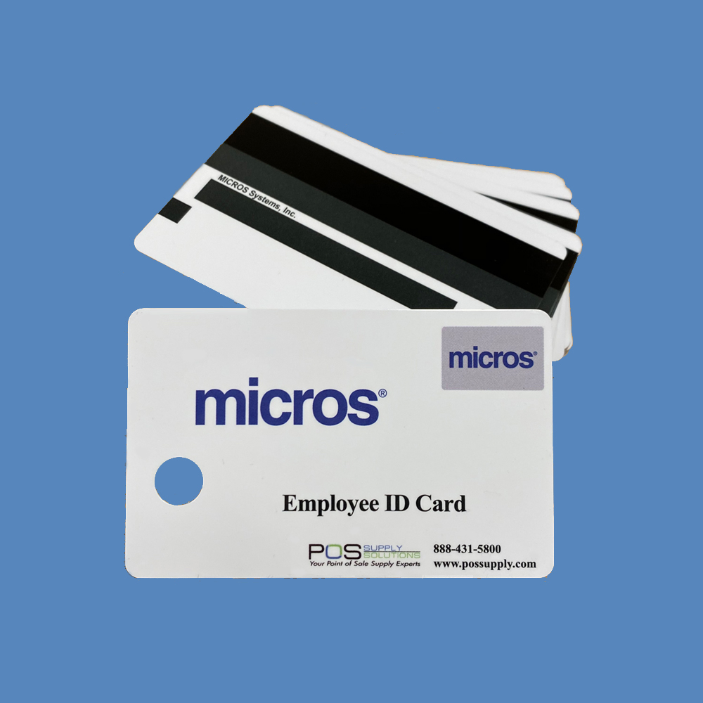 MICROS Magnetic ID Cards, 25/set AC-200156-002