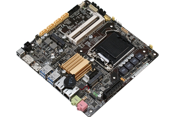 Thin Mini-ITX Embedded Motherboard EMB-Q87A