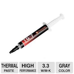 THE CA CL-O004-GROSGM-A TG-7 Thermal Conductivity 3.3 W/m-k Weight 4G GRAY