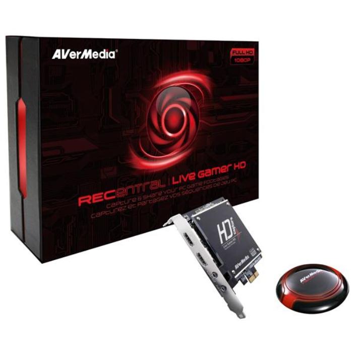 AVERMEDIA VC MTVLIVGHD-C985 TARJETA CAPTURADORA LIVE GAMER HD PCI-EXPRESS HDMI DVI AUDIO CAPTURA EN 1080p