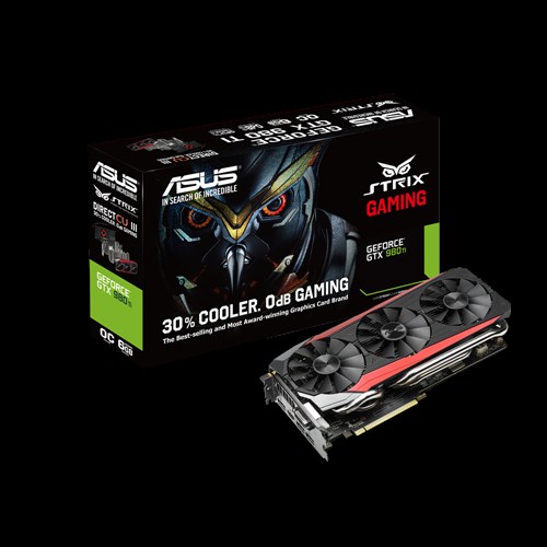 ASUS VC STRIX-GTX980TI-DC3-6GD5-GAMING, NVIDIA GEFORCE GTX 980TI, PCI EXPRESS 3.0, GDDR 6GB, MAX RESOLUTION 4096 X 2160,