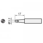 Replacement Tip For 3.2D type (I.D.:4.0mm, O.D.:6.3mm)