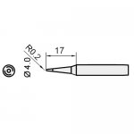 Replacement Tip For I type (I.D.:4.0mm, O.D.:6.3mm)