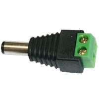 ADAPTADOR DE ALIMENTACION DE ENERGIA PARA CAMARAS DC MACHO PROVISION