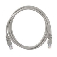 CABLE DE RED UTP CAT.6 CONDUNET/ 23 AWG/CONDUCTOR MULTIFILAR/3 MTS/EMP. INIVIDUAL/COLOR GRIS