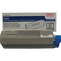 TONER OKI NEGRO PARA C610 DE 8K COBERTURA DEL 5 DE IMPRESION.