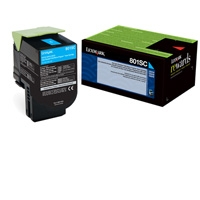 TONER LEXMARK CYAN 808SC RENDIMIENO ESTANDAR 2,000 PAG, P/CX310, CX410. CX510