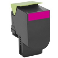 TONER LEXMARK MAGENTA 808SM RENDIMIENO ESTANDAR 2,000 PAG, PARA CX310, CX410. CX510