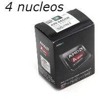 AMD APU A10 6800K 4 CORES 4.1/4.4 GHZ 4 MB 100W S-FM2 VIDEO HD 8670D TURBO CORE CAJA