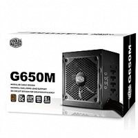 FUENTE DE PODER COOLER MASTER G650M 650W SEMI MODULAR 80 PLUS BRONCE