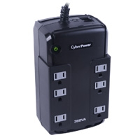 NO BREAK / UPS CYBERPOWER STAND BY 350 VA 255 WATTS 3 A?OS DE GARANTA EN PILA Y EQUIPO.