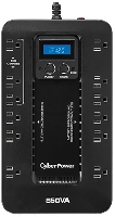 NO BREAK / UPS CYBERPOWER MODO ECO AHORRADOR 850 VA 510 WATTS 3 A?OS DE GARANTA EN PILA Y EQUIPO