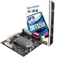 MB-ECS CDC-I D2550 ATOM DUAL CORE VGA-PARALELO SODIMM DDR3 1333 W7 MINI ITX