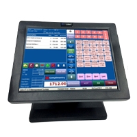 MONITOR TOUCH SCREEN USO RUDO LED EC LINE 12 PULGADAS EC-TS-1210 TFT POS BOCINAS OPCIONALES