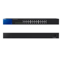 SWITCH METALICO LINKSYS P/ RACK 24 PTOS GIGABIT AUTOSENSING SE3024