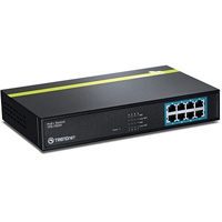 SWITCH POE TRENDNET TPE-T80H 8 PUERTOS POE A 10/100 MBPS