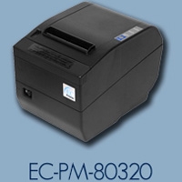 MINIPRINTER TERMICA EC LINE EC-PM-80320-ETH AUTOCORTADOR ETHERNET NEGRA 80MM 3.15
