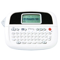 ROTULADOR DE ETIQUETAS NO LAMINADAS DE 9MM Y 12MM BROTHER PT90 C/ PANTALLA LCD DE 12 CARACTERES