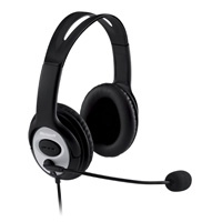 AUDIFONO CON MICROFONO MICROSOFT LIFECHAT LX-3000 L2 ( BLISTER )