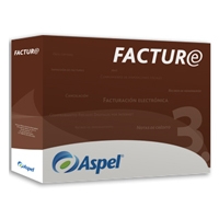 ASPEL FACTURE 4.0 (ANUAL CON TIMBRADO ILIMITADO) (FISICO)
