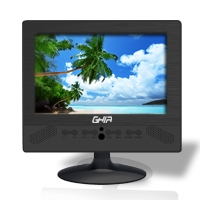 TV GHIA LED 7" DIGITAL PORTATIL, BATERIA RECARGABLE, USB, RCA, COAX., ANTENA, CONTROL, NEGRA
