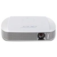 VIDEOPROYECTOR ACER C205 LED 200 LUMENS/ WXGA 1280X800/10001/BOCINAS INT/BAT REC//BLANCO