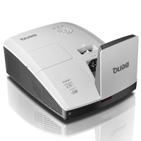 VIDEOPROYECTOR BENQ DLP MW853UST+  WXGA 3200 LUMENES HDI ULTRA TIRO CORTO INTERACTIVO
