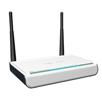 ADSL2 + ROUTER INALAMBRICO TENDA W300D N-300M 4 PUERTOS