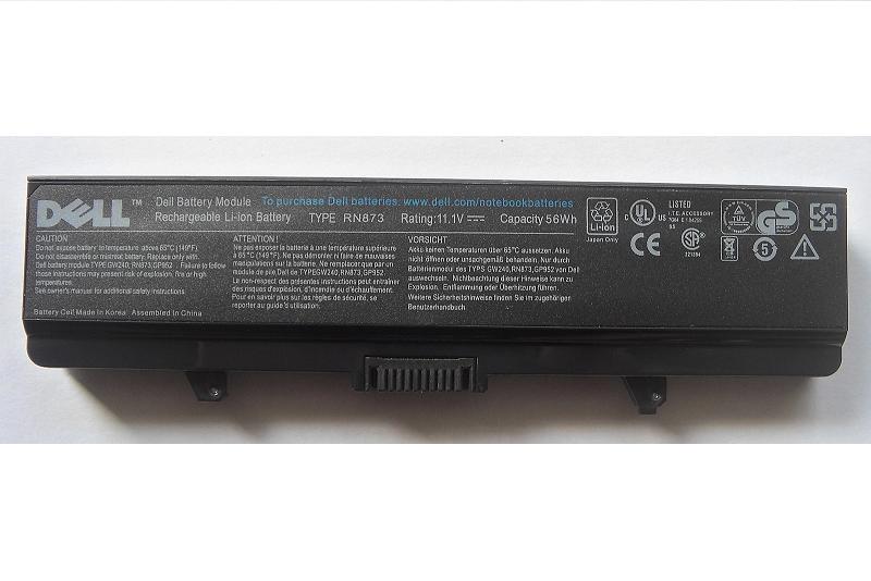 6 cell Battery For Dell Inspiron 1525 1526 1545 RU586 0WK379 0X284G 0XR693 M911G
