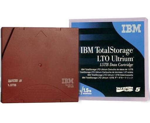 IBM LTO 5 Tapes - LTO Ultrium 5 Tape Data Cartridge - 1.5TB/3.0TB Compressed (IBM P/N 46X1290)