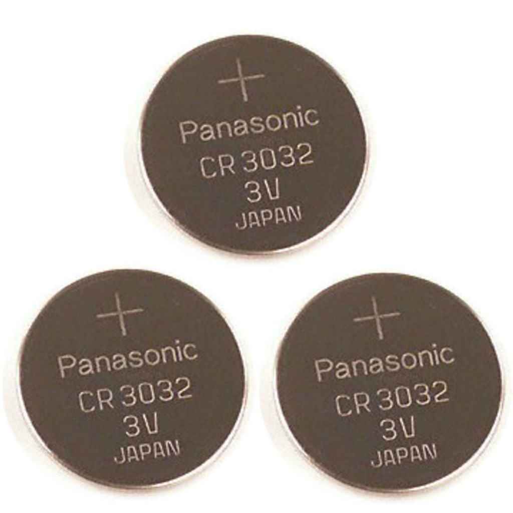 PQT. 3 BATTERIES PANASONIC CR3032 BR3032 3v Lithium Battery