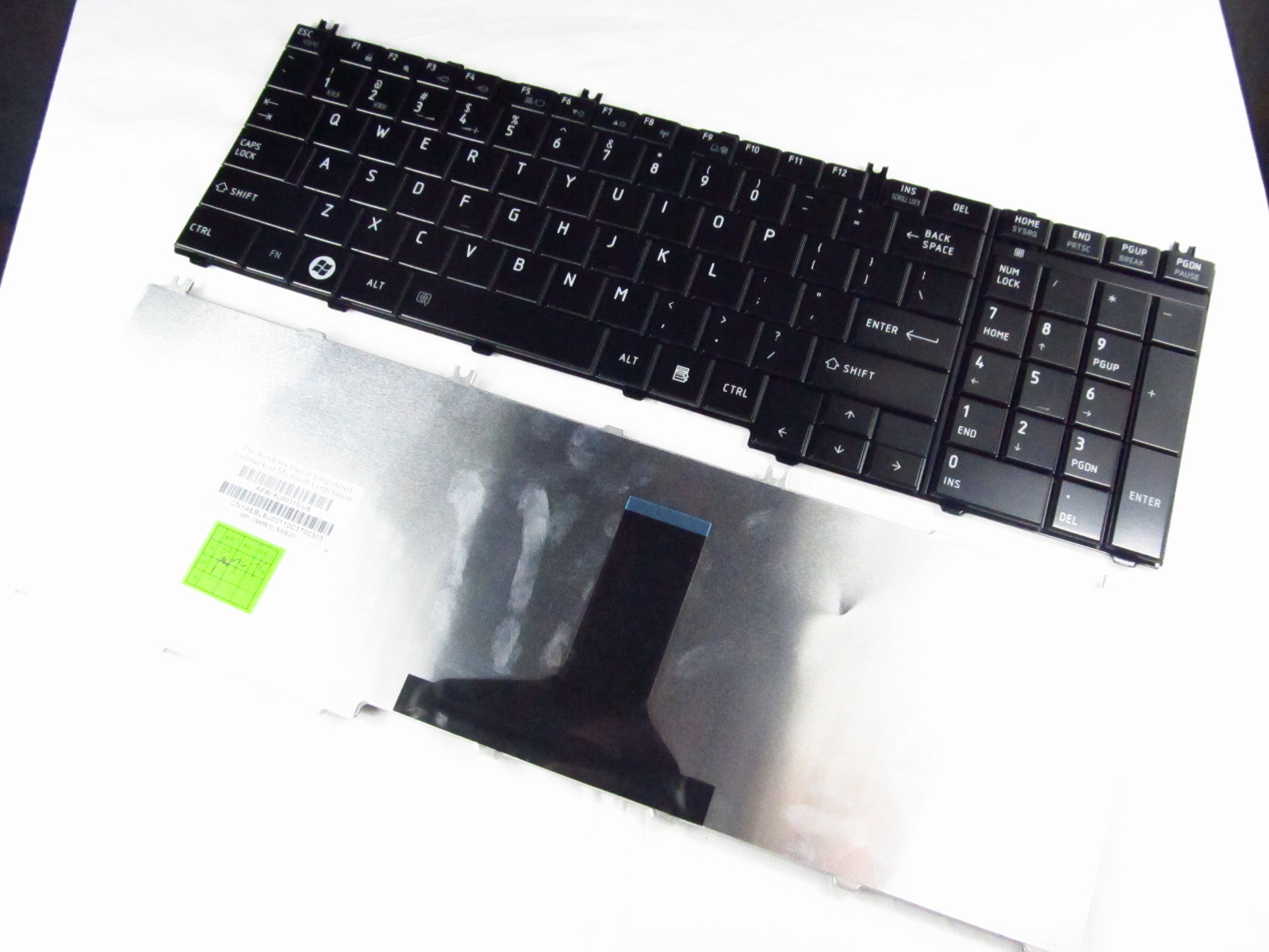 Toshiba US Keyboard 6037B0047802 6037B0049102 6037B0027913 GLOSSY