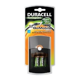 4 DURACELL COMPACT GoEasy AA AAA CHARGER + 8 AA RECHARGEABLE BATTERIES CEF24NC