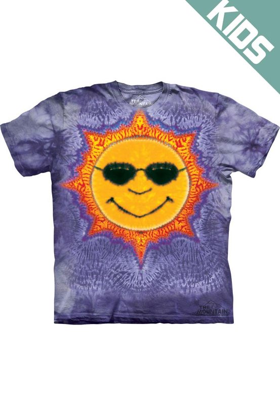Sun Tie Dye Kids T-Shirt - MD