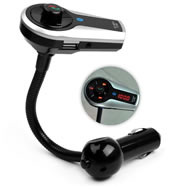 Bluetooth Handsfree Car Kit FM Transmitter Modulator Car mp3 Player For iPhone / iPod / Pad / mp3 / Phone