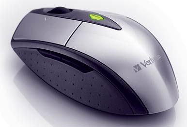MOUSE LASER SILVER WIRELESS PARA PC DE ESCRITORIO.