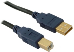 CABLE USB 2.0 ACC-USBAB10 ACTECK 3 MTS