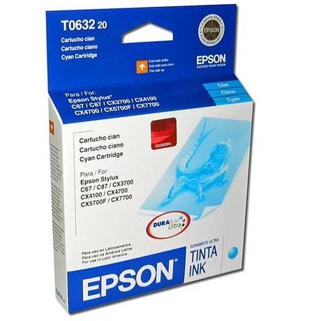 CARTUCHO EPSON CYAN T063220