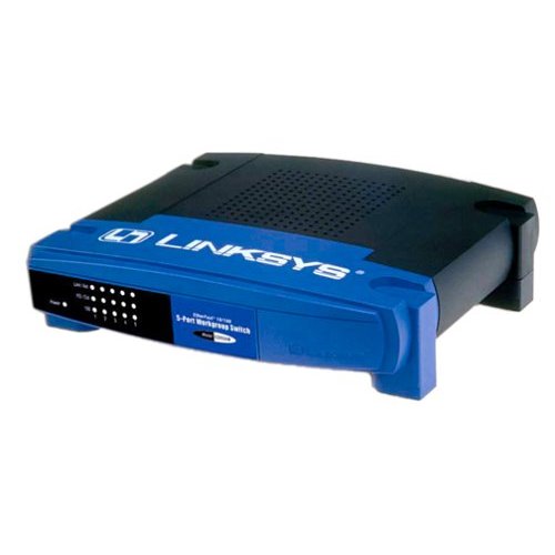 SWITCH LINKSYS 5PUERTOS 10/100 EZXS55W