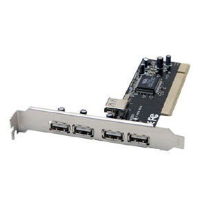 TARJETA CONTROLADORA PCI 5 PUERTOS USB SABRENT  SBT-ALI5Y
