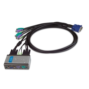 SWITCH KVM PS2 2 CPUS D-LINK KVM-121