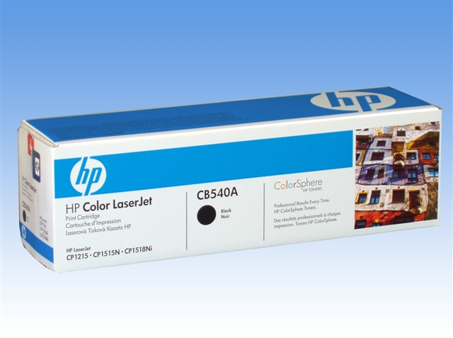 TONER HP 540A NEGRO CB540A P/IMPRESORA CP1215, 1515N, 1518N, CM1312