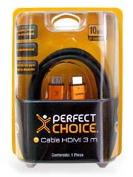 CABLE HDMI 1.3B PC-101536 3 MTS